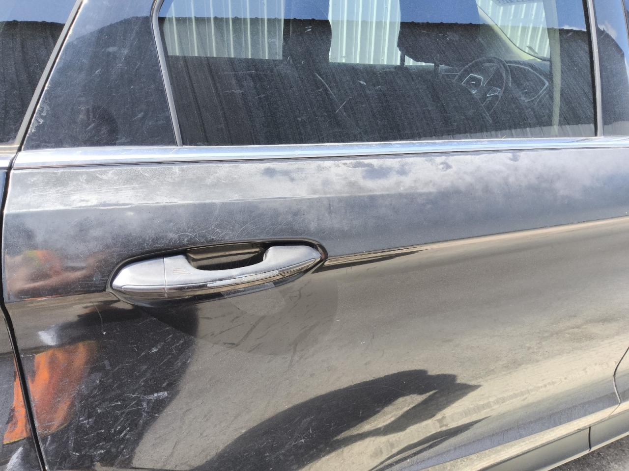 2015 Ford Edge Sel Black vin: 2FMTK4J9XFBB45285 Damage: Right Rear Door, Faded, Repair Required