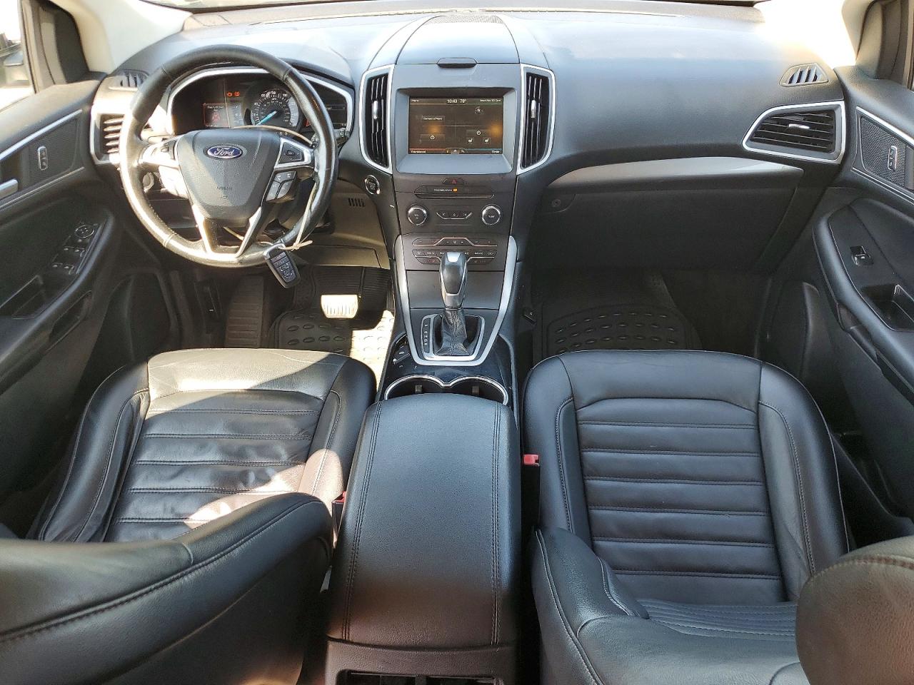 2015 Ford Edge Sel Silver vin: 2FMTK4J9XFBC36475
