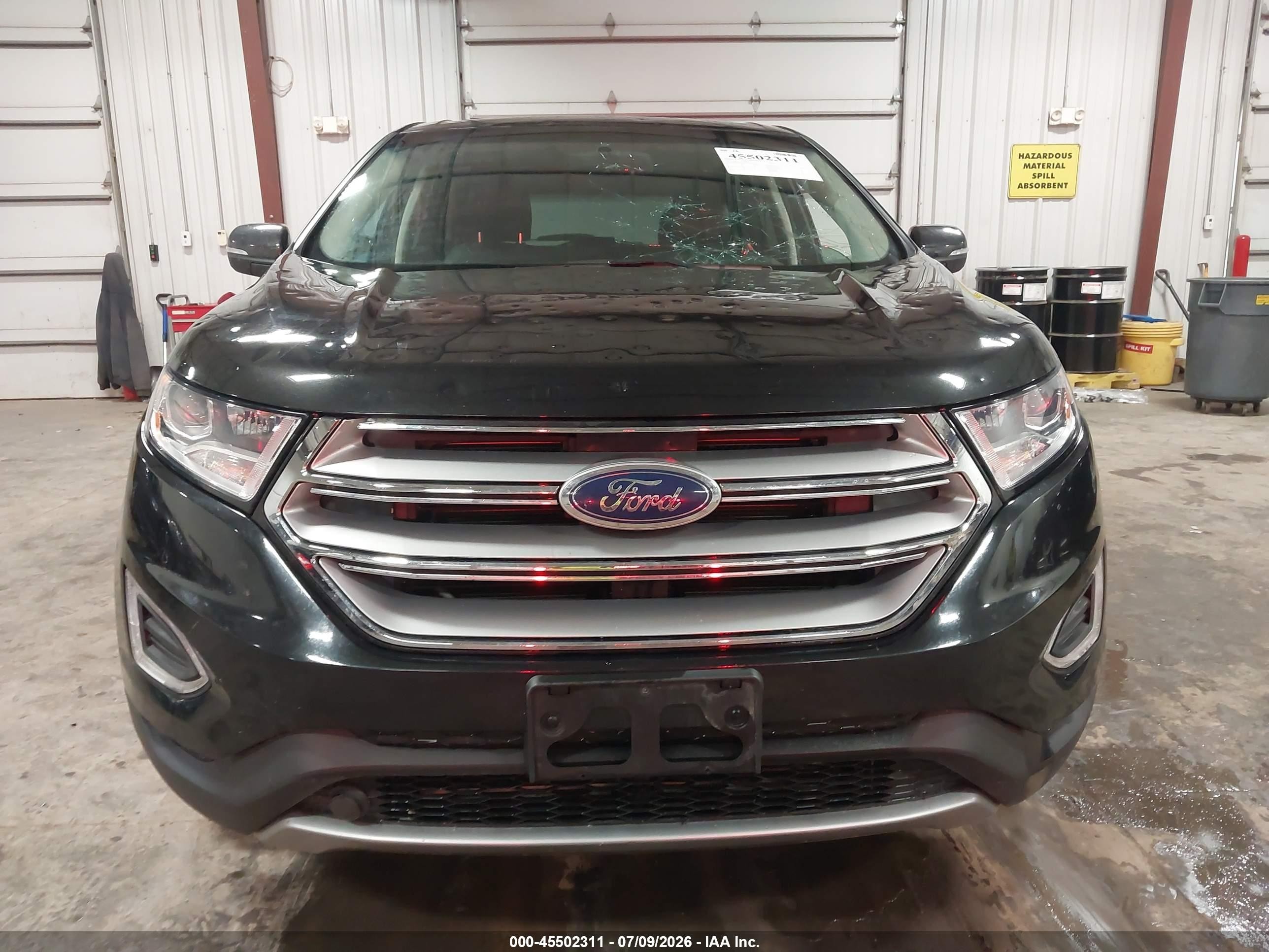 2015 Ford Edge Sel Black vin: 2FMTK4J9XFBC39912