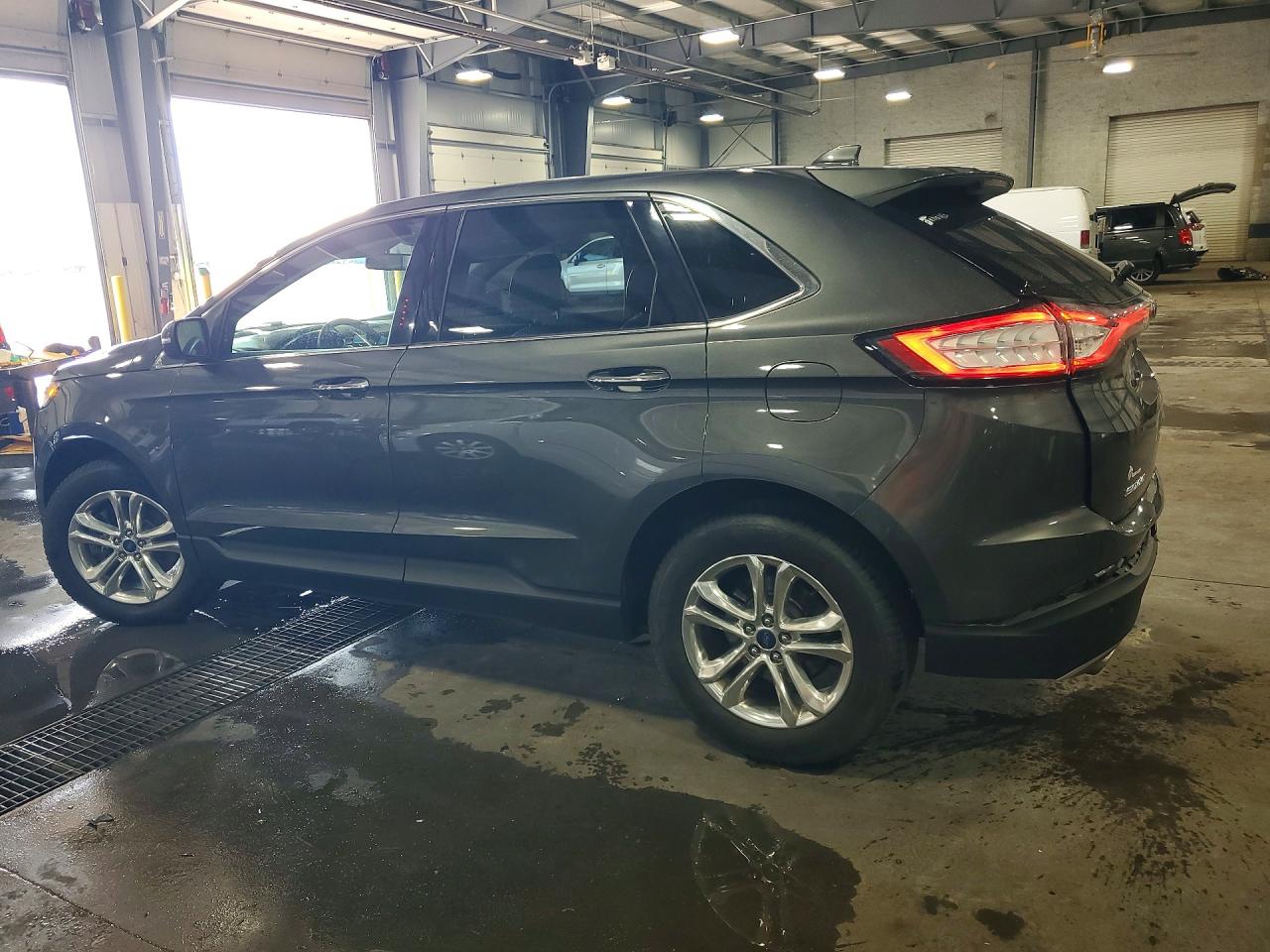 2015 Ford Edge Titanium Silver vin: 2FMTK4K80FBB66958