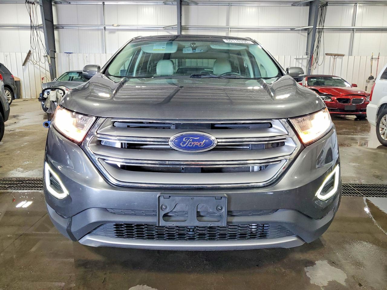 2015 Ford Edge Titanium Silver vin: 2FMTK4K80FBB66958