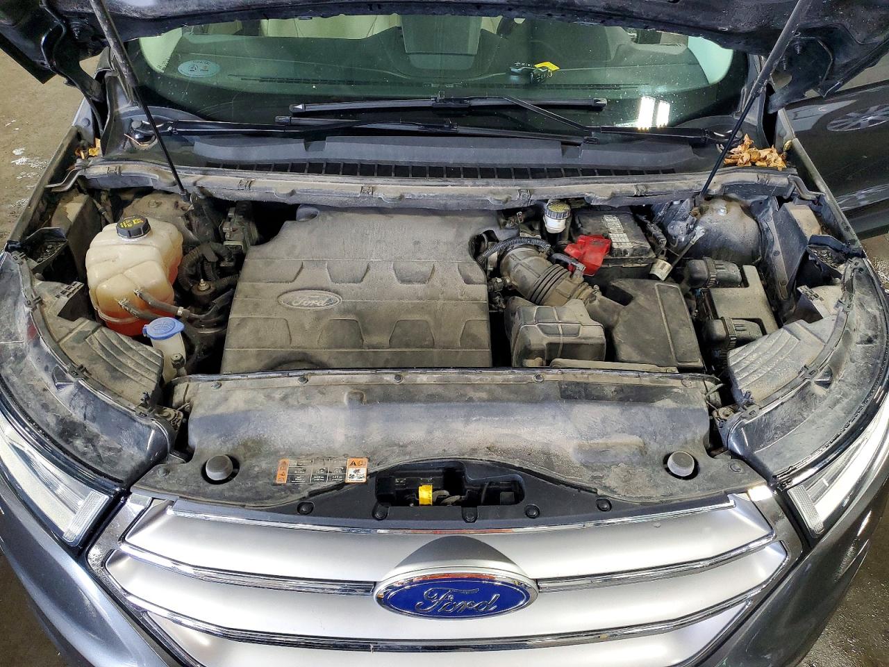 2015 Ford Edge Titanium Silver vin: 2FMTK4K80FBB66958