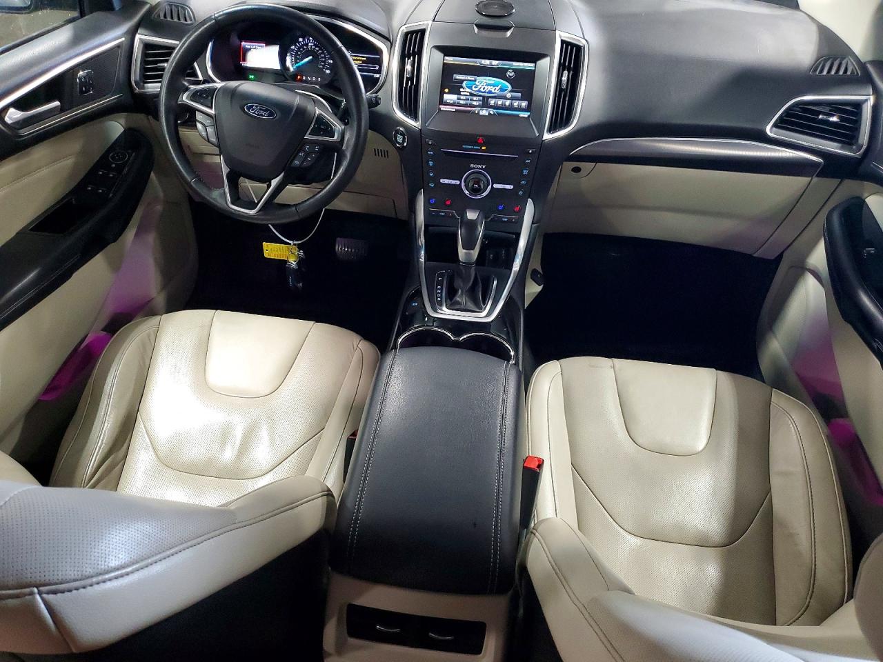2015 Ford Edge Titanium Silver vin: 2FMTK4K80FBB66958