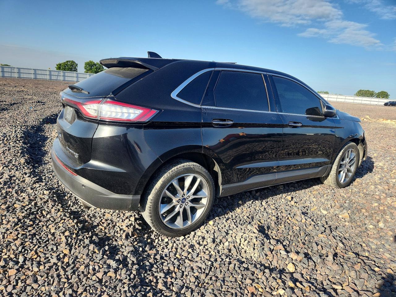2015 Ford Edge Titanium Black vin: 2FMTK4K81FBB81078