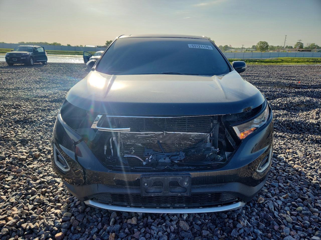 2015 Ford Edge Titanium Black vin: 2FMTK4K81FBB81078