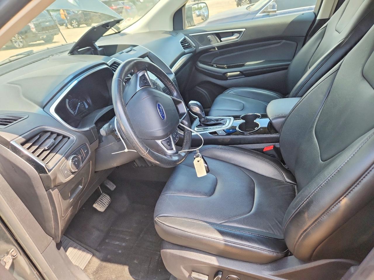 2015 Ford Edge Titanium Green vin: 2FMTK4K82FBB30253