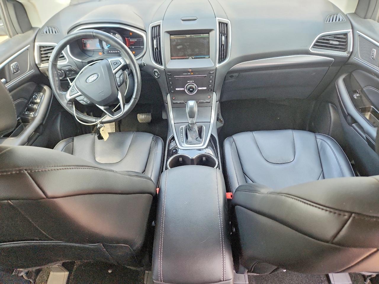 2015 Ford Edge Titanium Green vin: 2FMTK4K82FBB30253