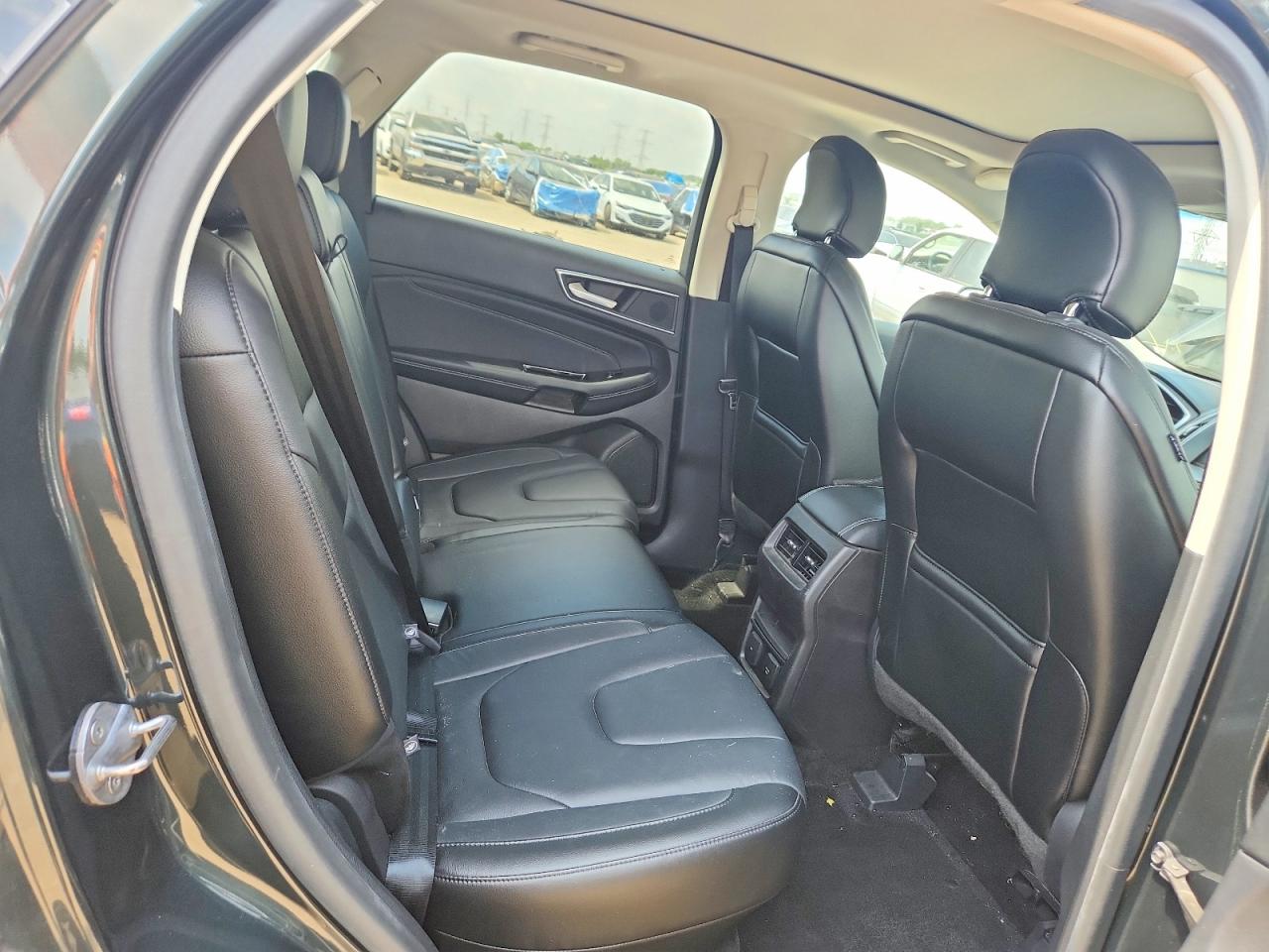 2015 Ford Edge Titanium Green vin: 2FMTK4K82FBB30253