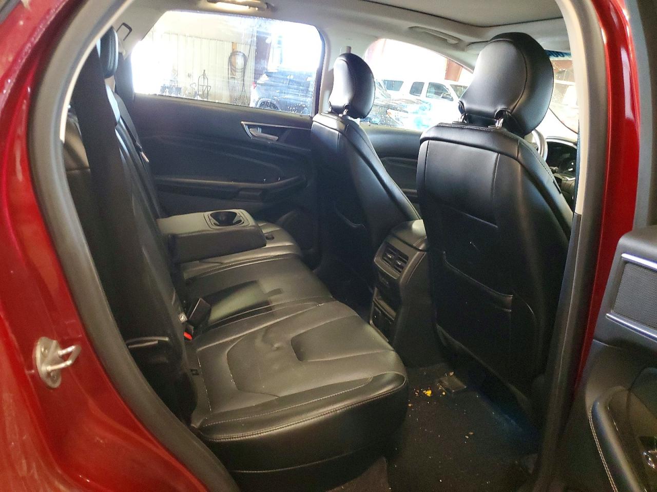 2015 Ford Edge Titanium Red vin: 2FMTK4K82FBC31583