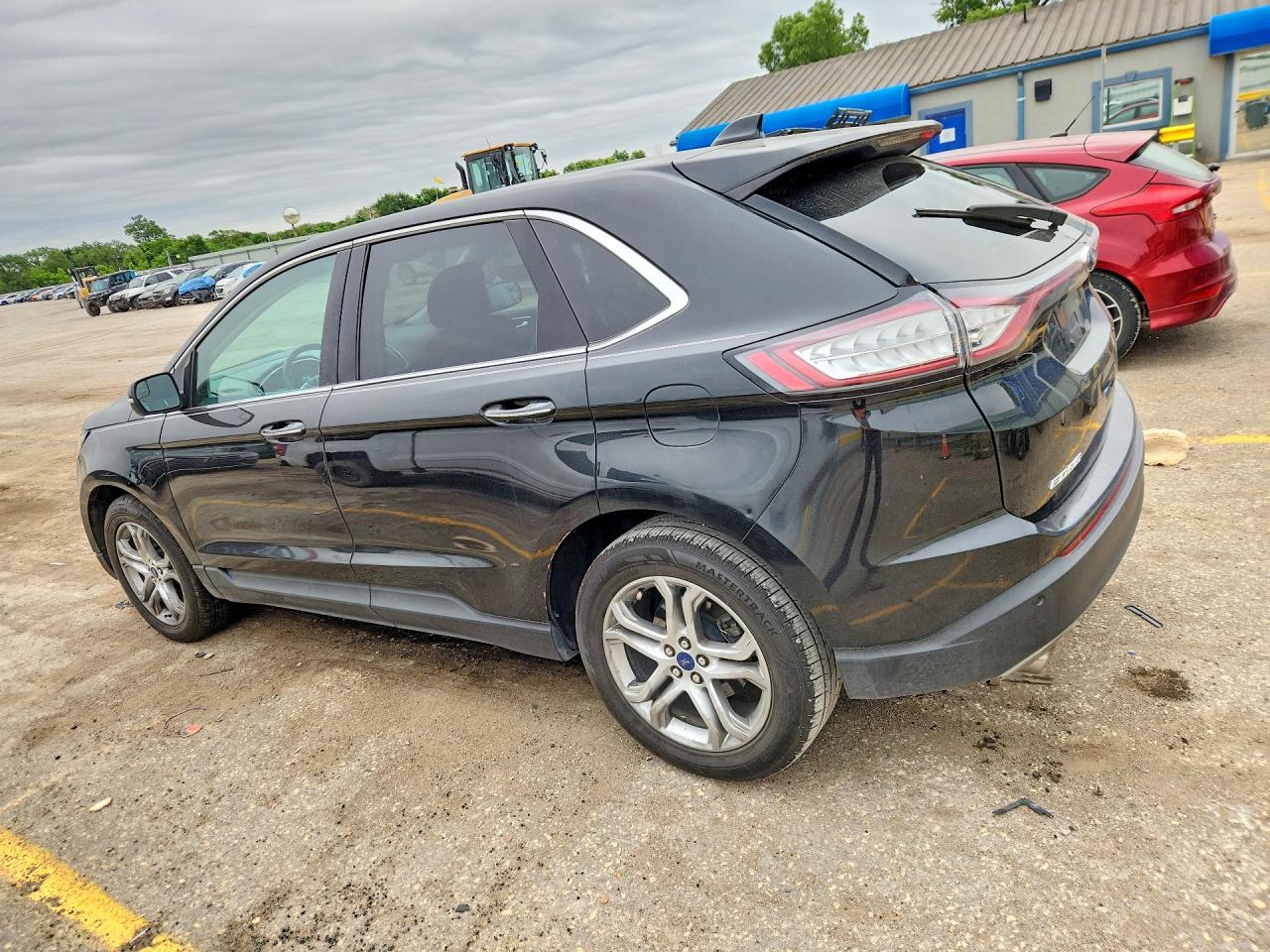 2015 Ford Edge Titanium Black vin: 2FMTK4K86FBB13326