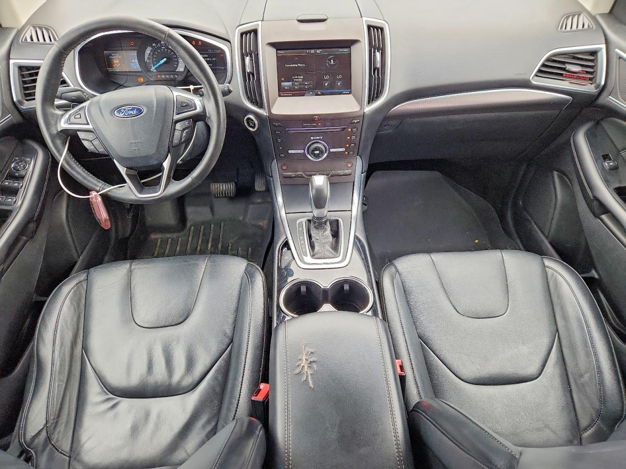 2015 Ford Edge Titanium Black vin: 2FMTK4K86FBB13326