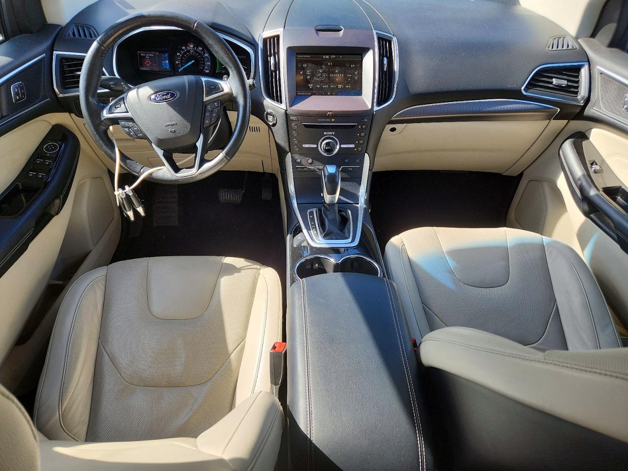 2015 Ford Edge Titanium Blue vin: 2FMTK4K86FBB88527