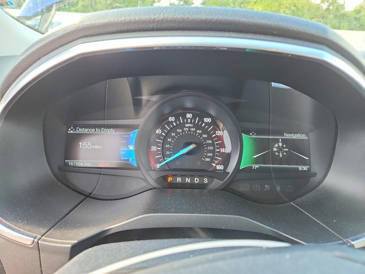 2015 Ford Edge Titanium Blue vin: 2FMTK4K86FBB88527
