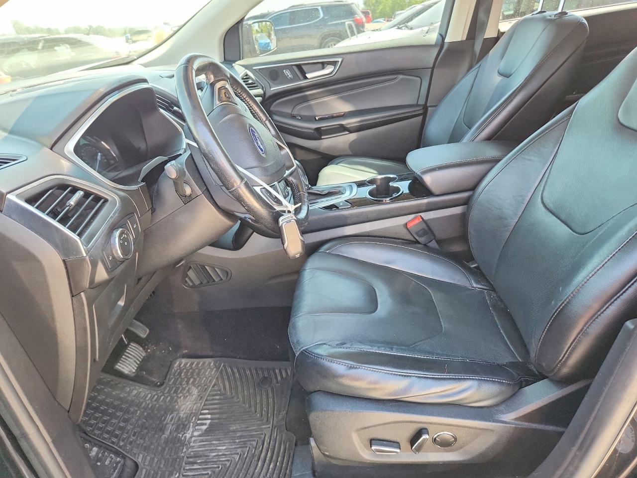 2015 Ford Edge Black vin: 2FMTK4K86FBC25463