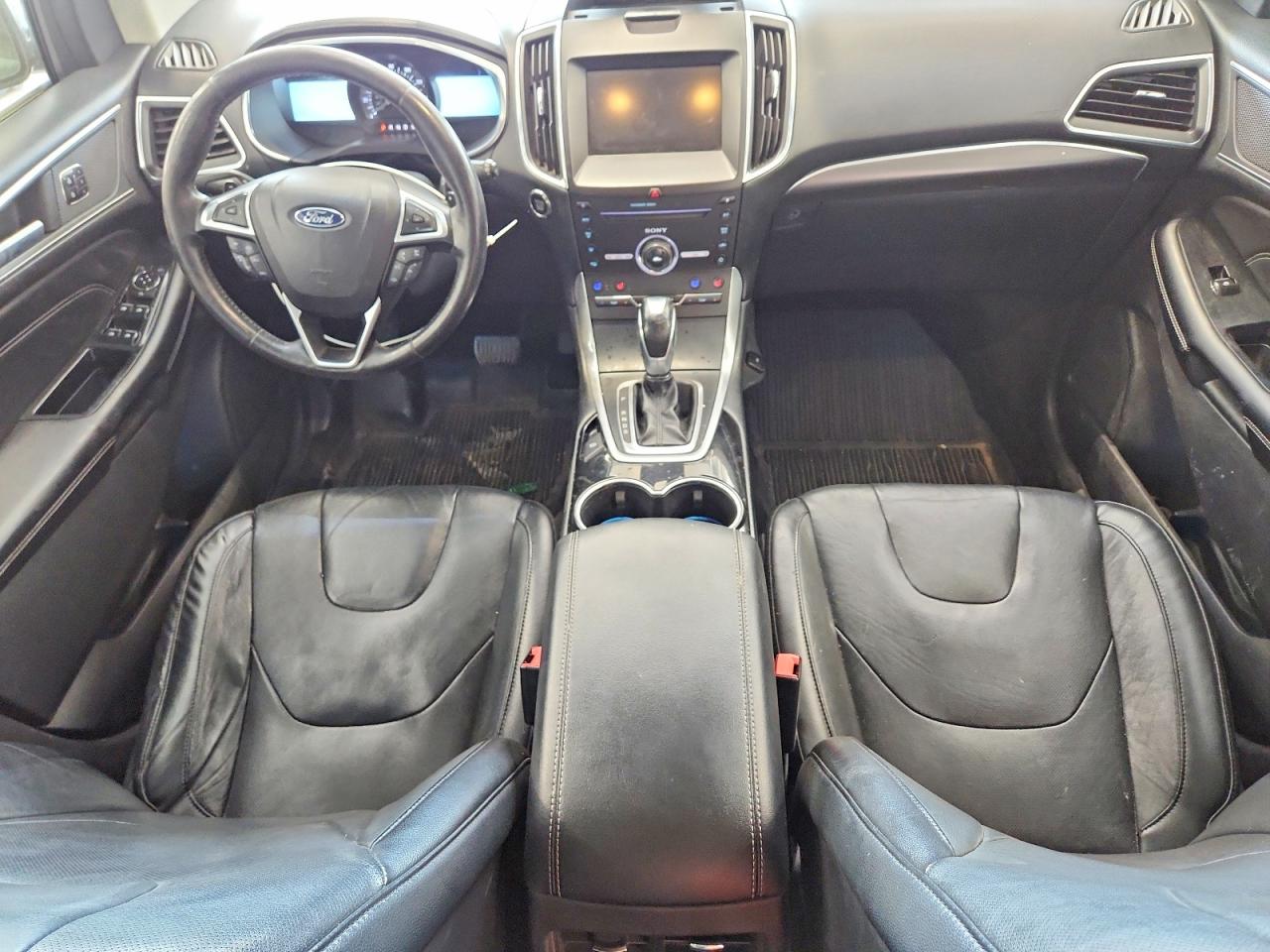 2015 Ford Edge Titanium Silver vin: 2FMTK4K87FBB30779