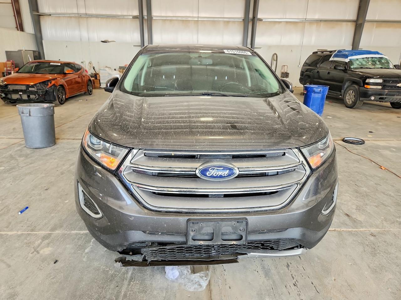 2015 Ford Edge Titanium Silver vin: 2FMTK4K87FBB30779