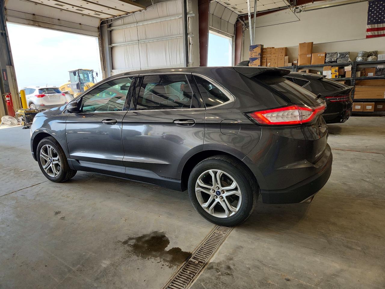 2015 Ford Edge Titanium Silver vin: 2FMTK4K87FBB30779