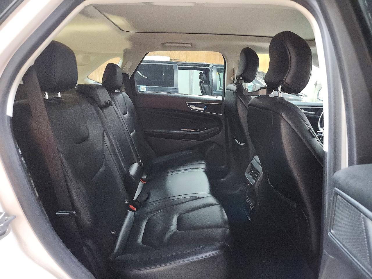 2015 Ford Edge Titanium White vin: 2FMTK4K87FBB37859