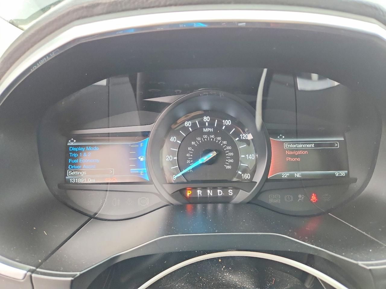 2015 Ford Edge Titanium Черный vin: 2FMTK4K87FBB74801