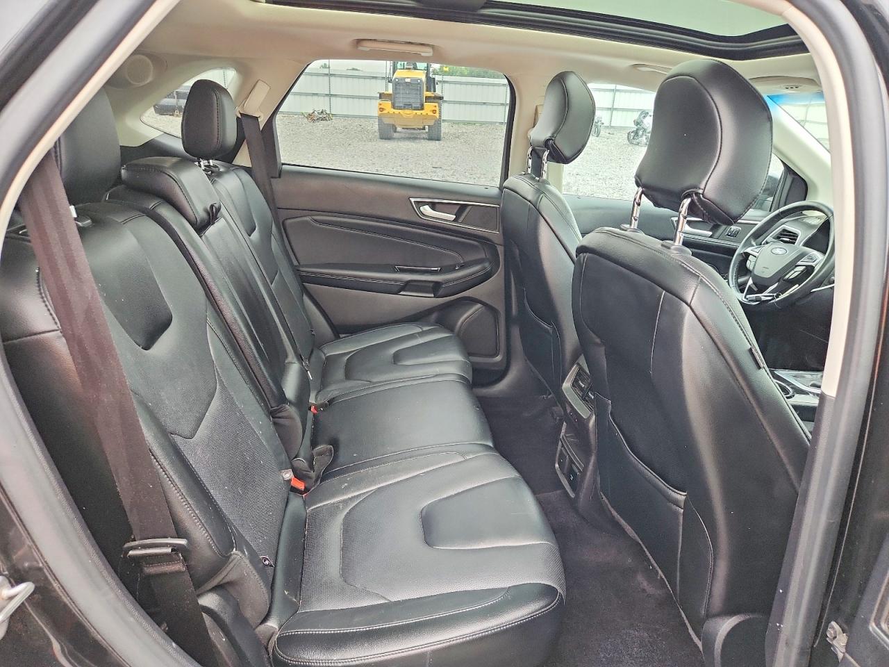 2015 Ford Edge Titanium Черный vin: 2FMTK4K87FBB74801