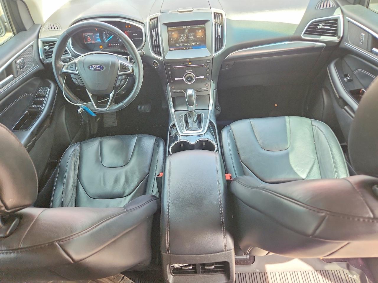 2015 Ford Edge Titanium Red vin: 2FMTK4K87FBC39548