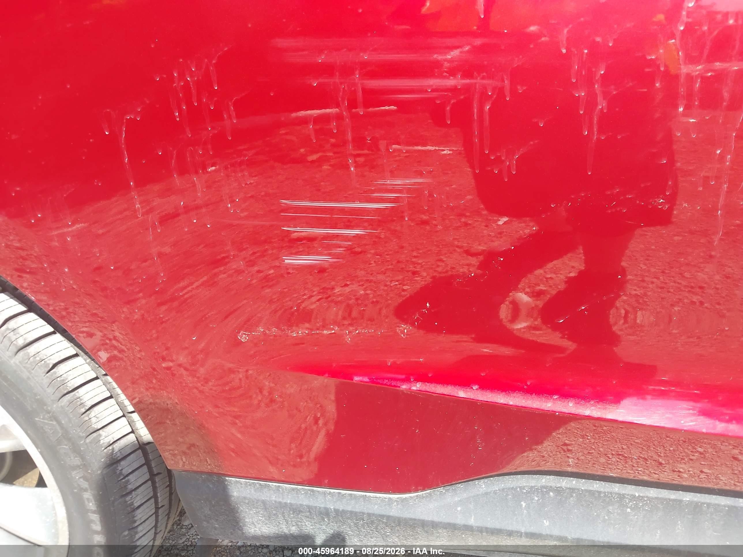 2015 Ford Edge Titanium Red vin: 2FMTK4K8XFBB44627