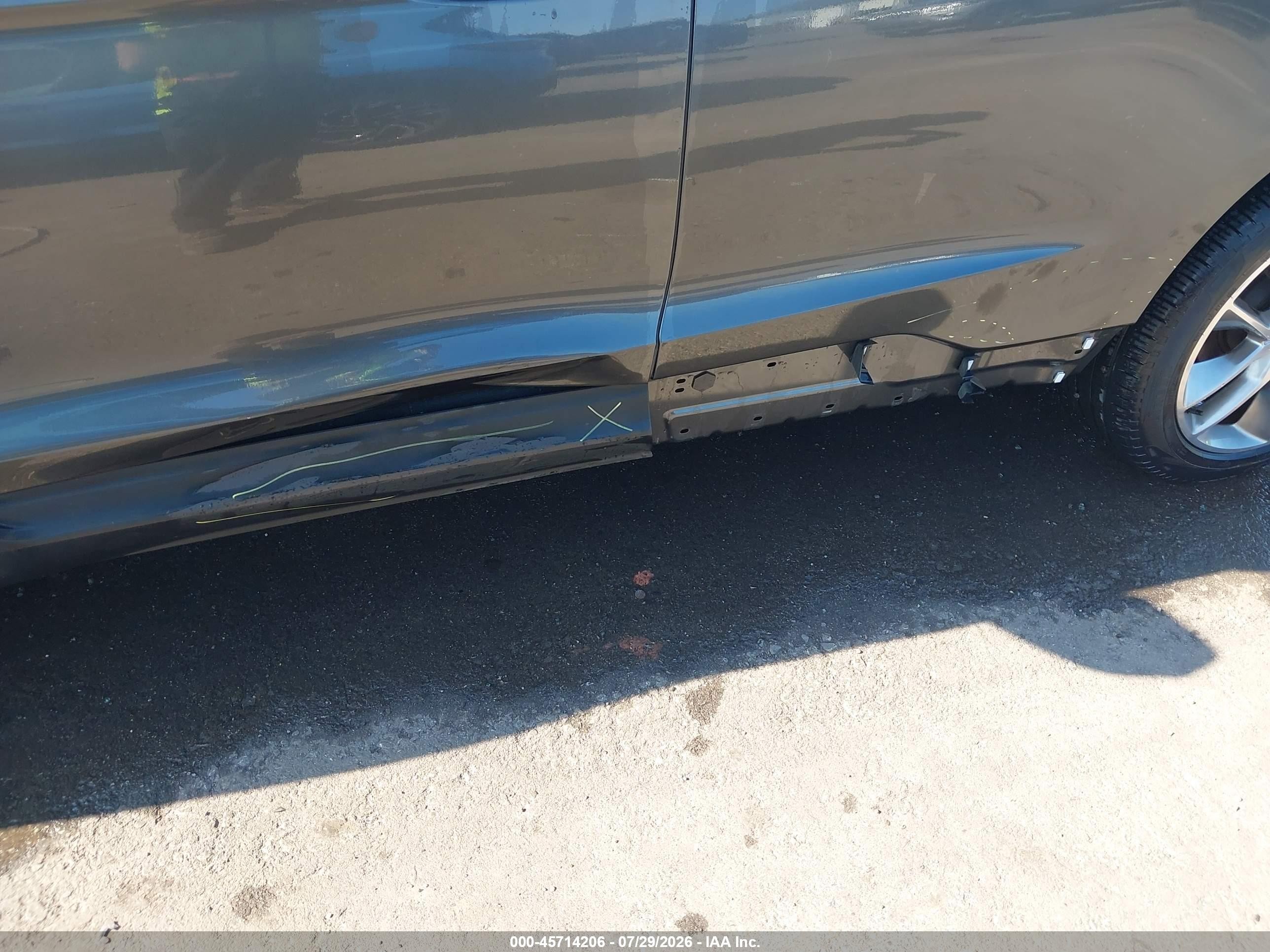 2015 Ford Edge Titanium Серый vin: 2FMTK4K90FBB64779