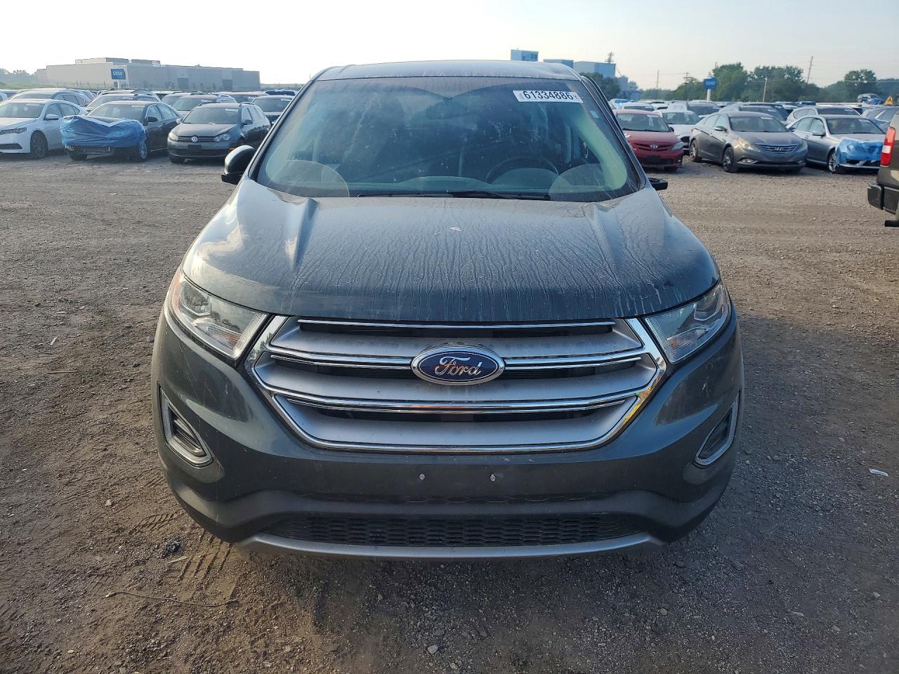 2015 Ford Edge Titanium Gray vin: 2FMTK4K91FBB52334