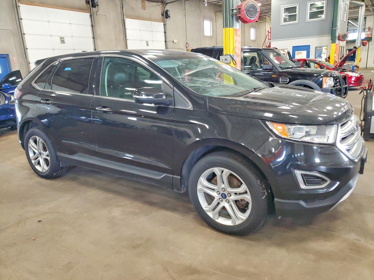 2015 Ford Edge Titanium Black vin: 2FMTK4K91FBB61454
