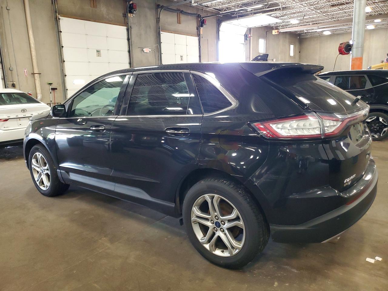 2015 Ford Edge Titanium Black vin: 2FMTK4K91FBB61454