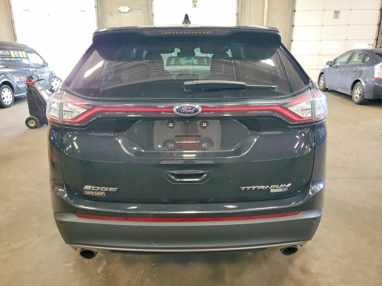 2015 Ford Edge Titanium Black vin: 2FMTK4K91FBB61454