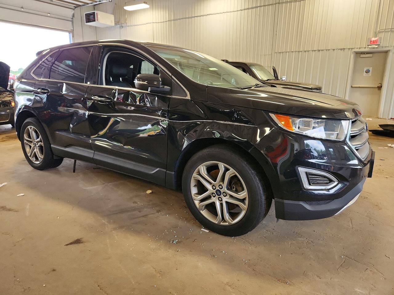 2015 Ford Edge Titanium Black vin: 2FMTK4K92FBB16720