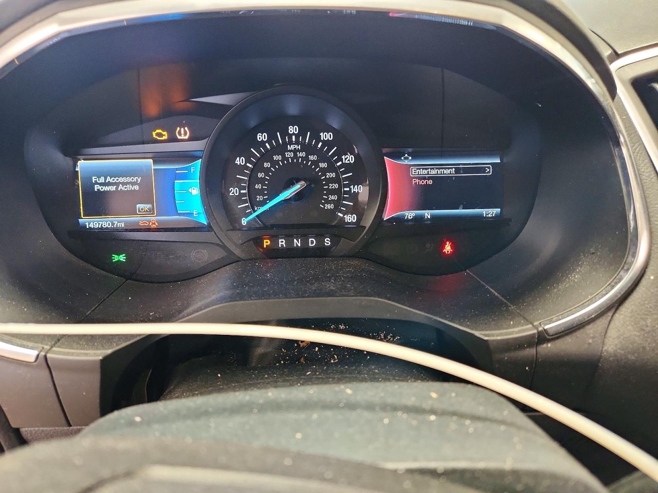 2015 Ford Edge Titanium Black vin: 2FMTK4K92FBB16720