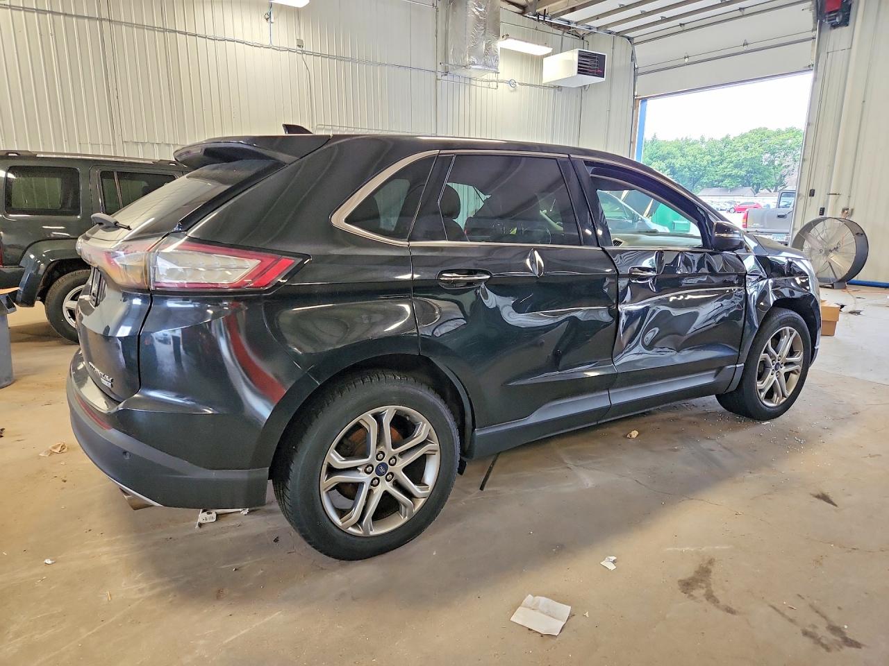 2015 Ford Edge Titanium Black vin: 2FMTK4K92FBB16720