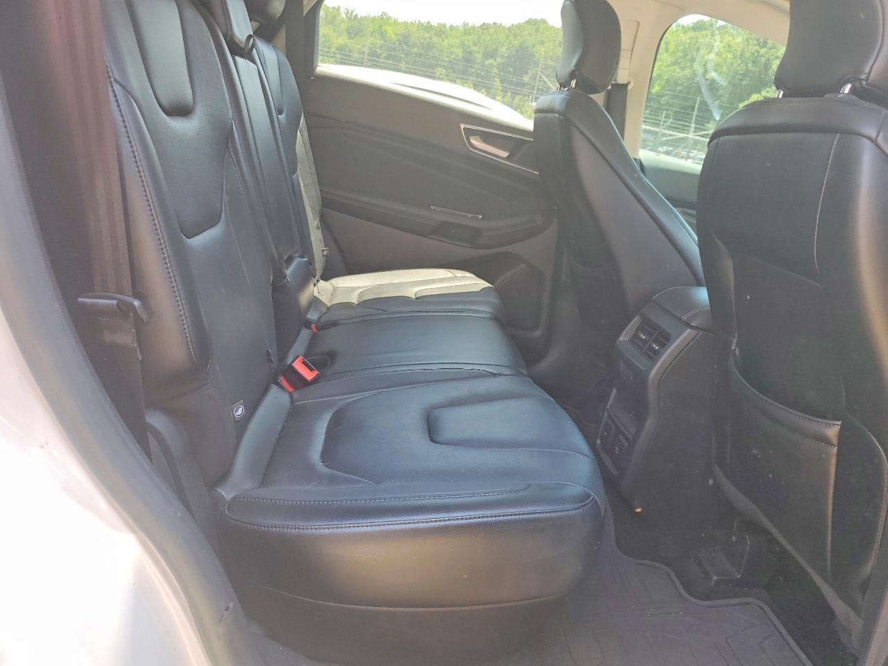 2015 Ford Edge Titanium White vin: 2FMTK4K92FBB40614