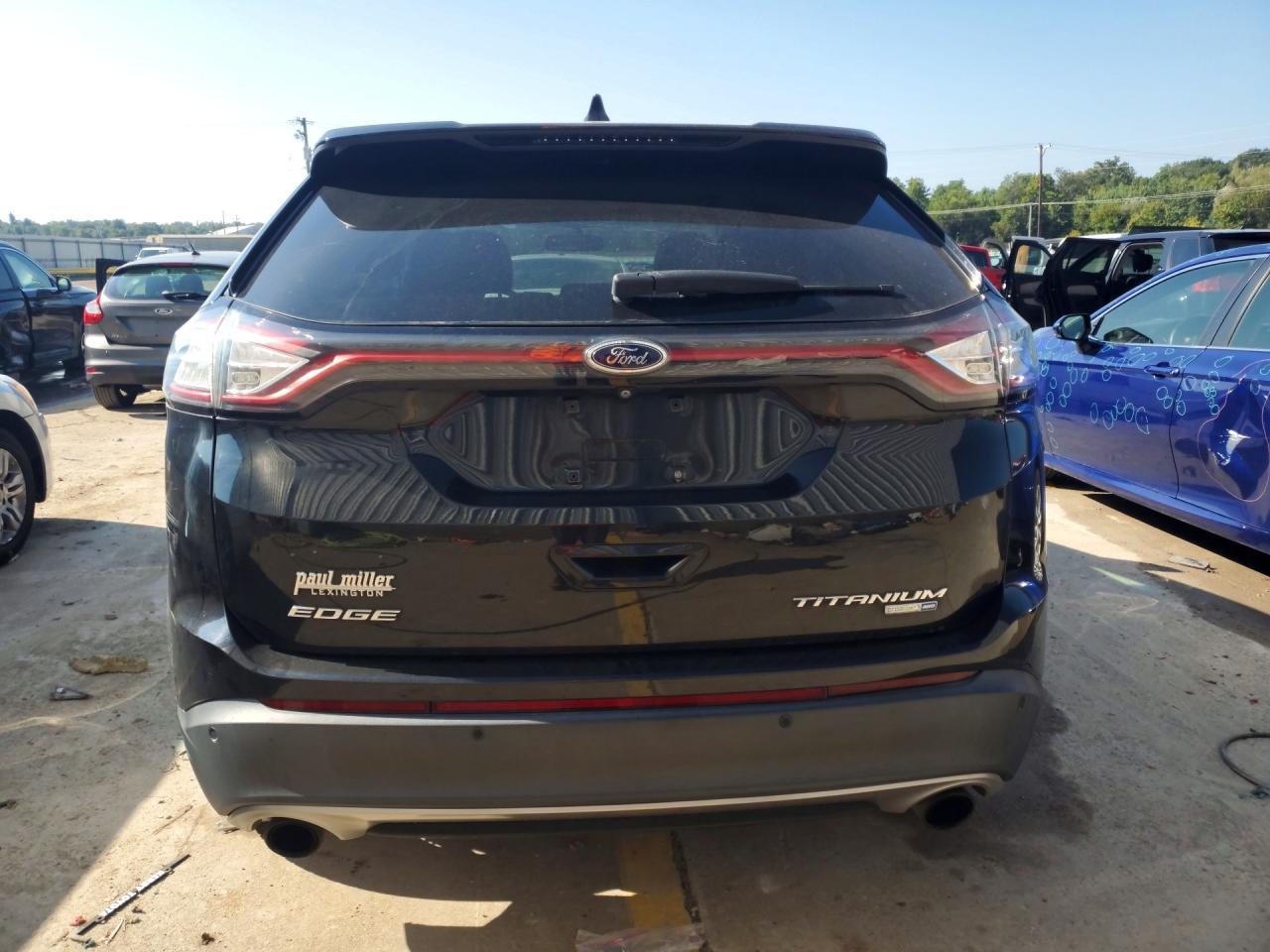 2015 Ford Edge Titanium Black vin: 2FMTK4K92FBC35643