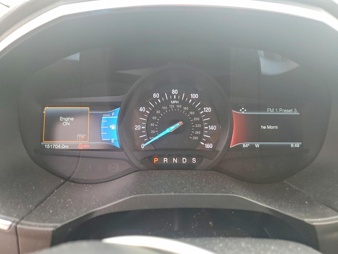 2015 Ford Edge Titanium Gray vin: 2FMTK4K93FBB13437