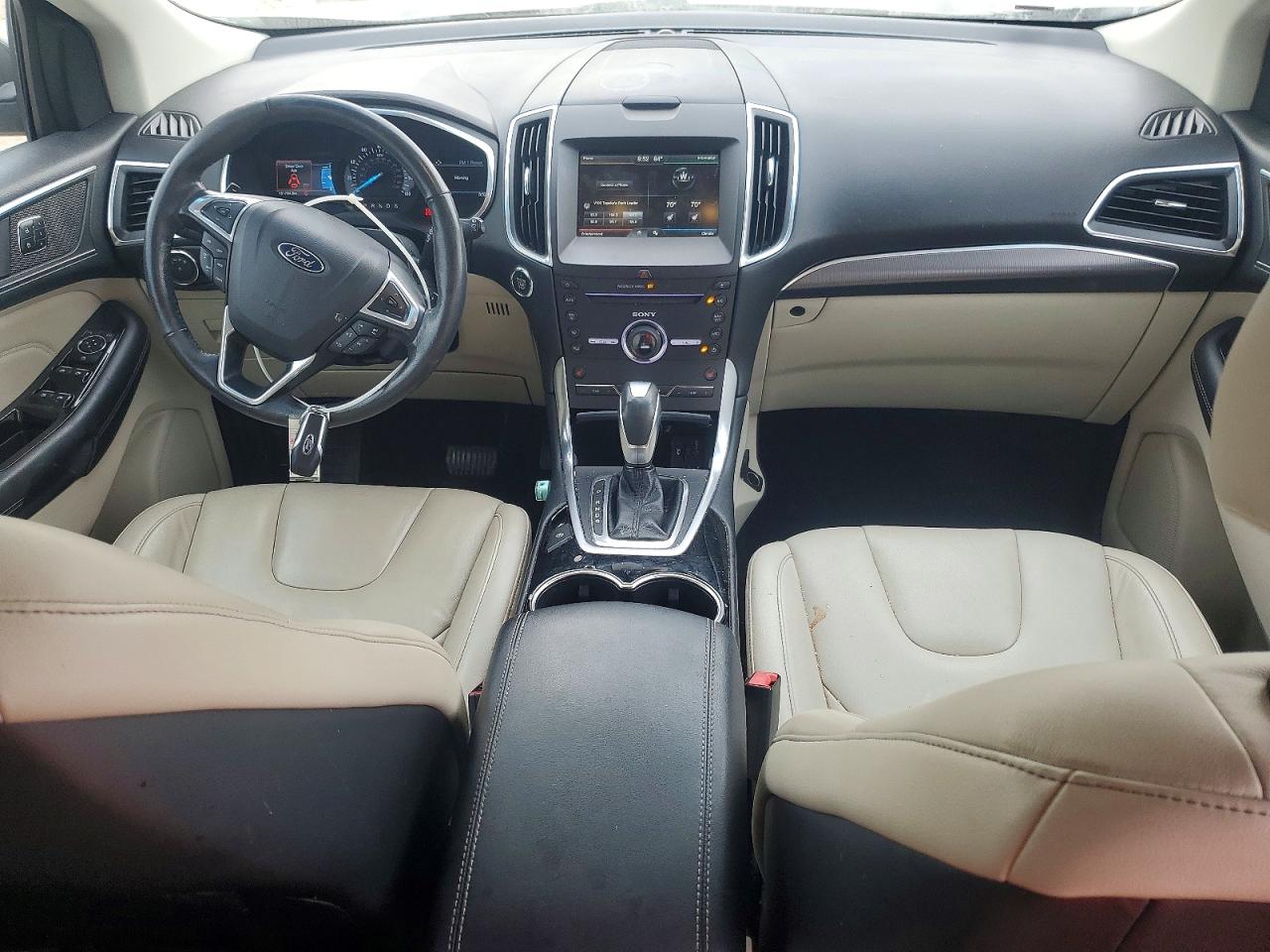 2015 Ford Edge Titanium Gray vin: 2FMTK4K93FBB13437