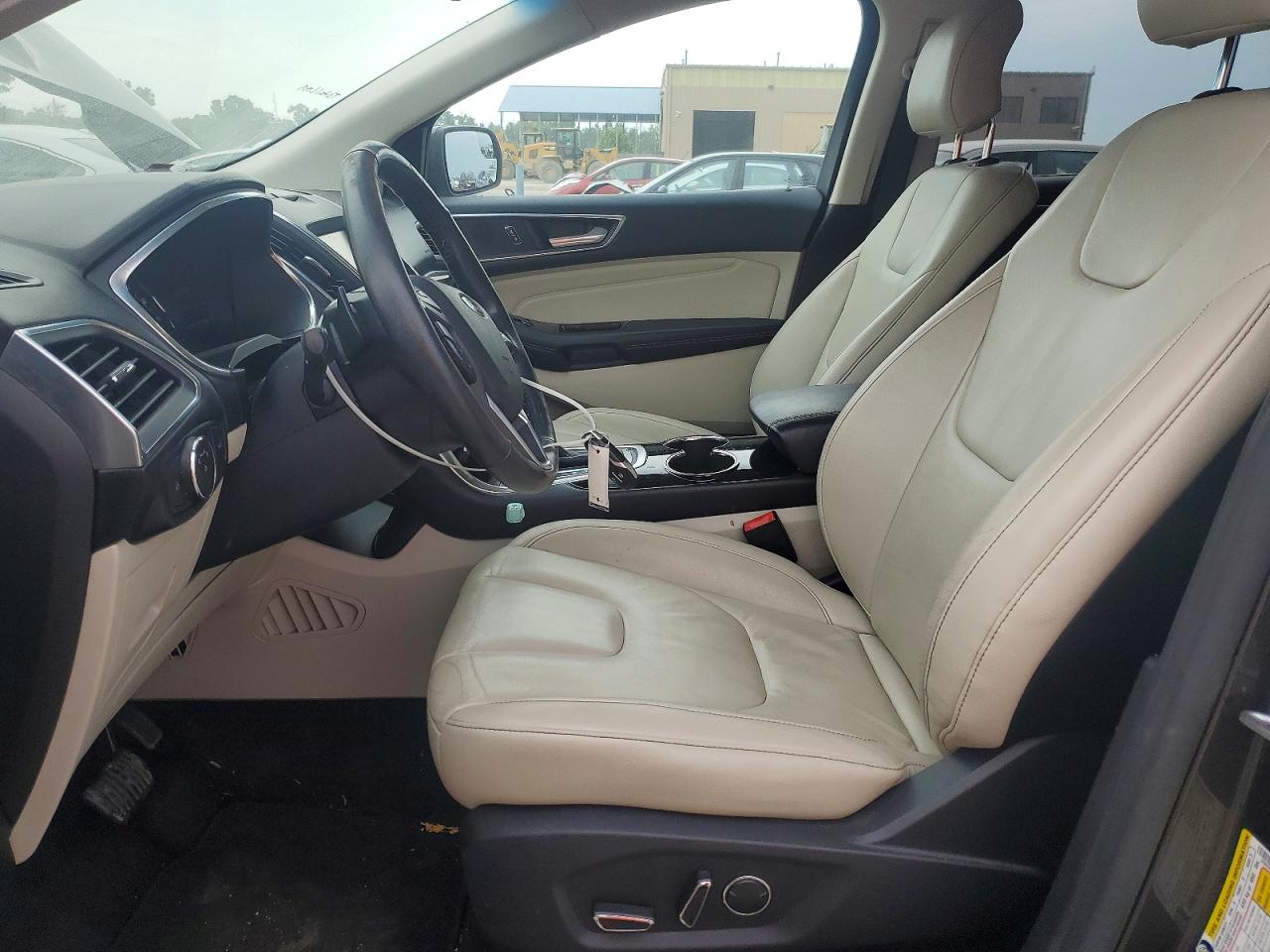 2015 Ford Edge Titanium Gray vin: 2FMTK4K93FBB13437