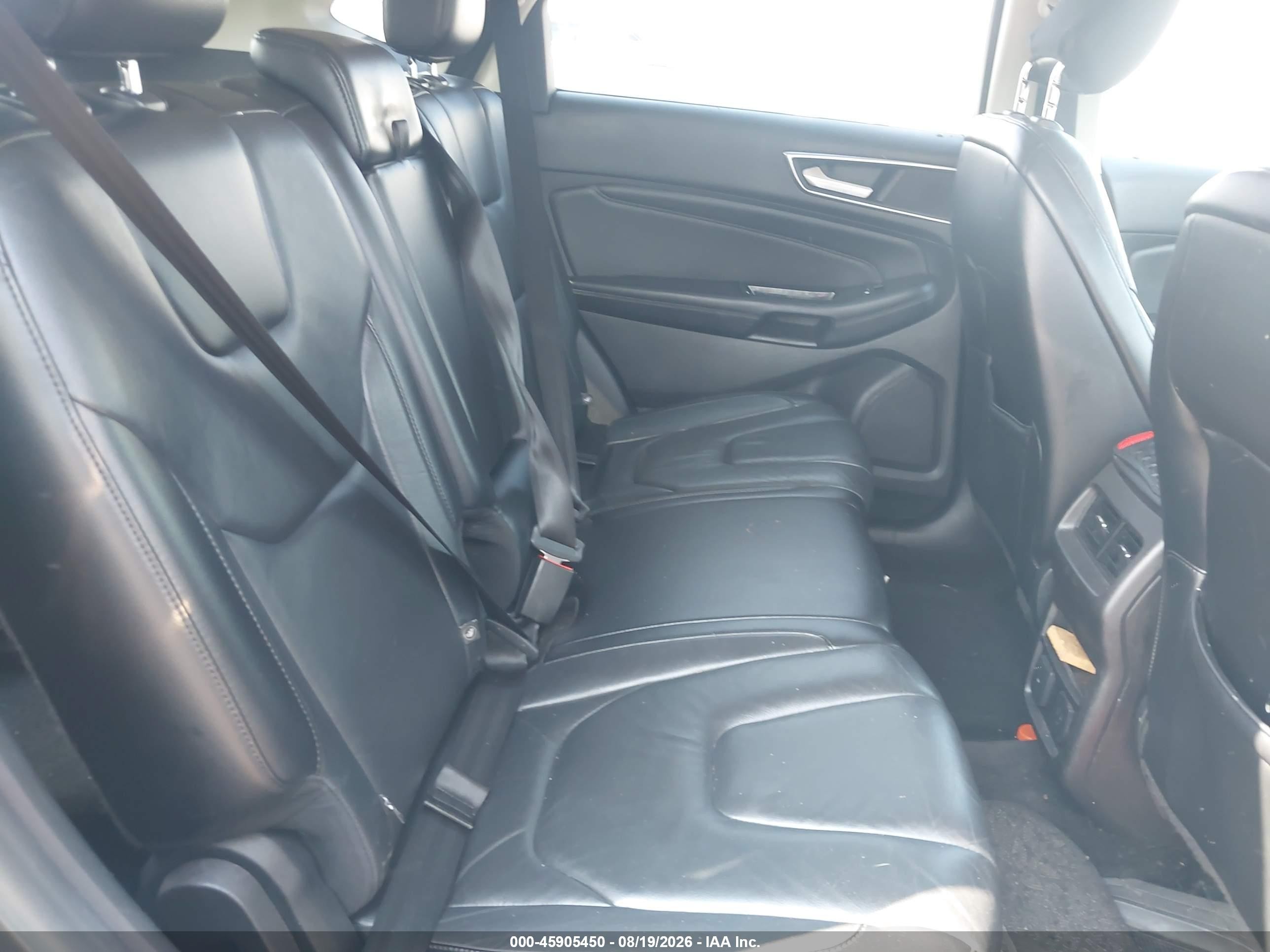 2015 Ford Edge Titanium Gray vin: 2FMTK4K93FBB50827