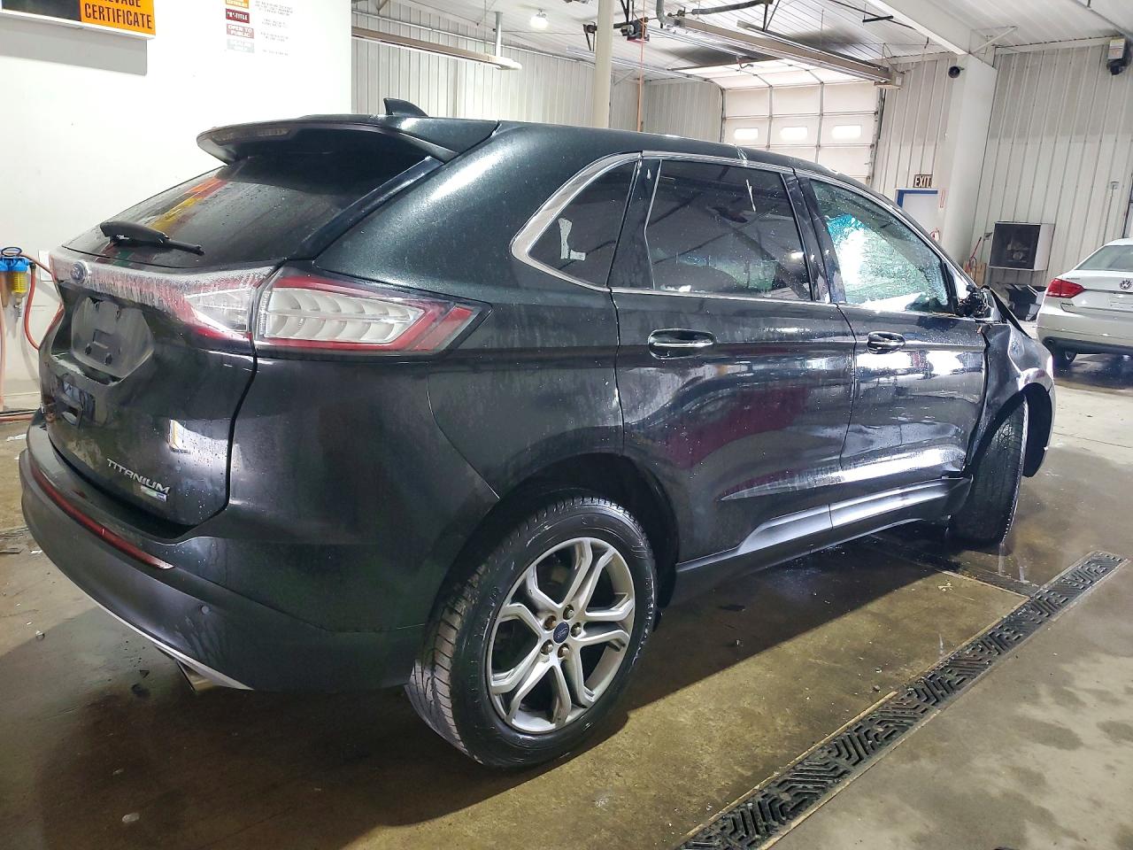 2015 Ford Edge Titanium Black vin: 2FMTK4K94FBB10112