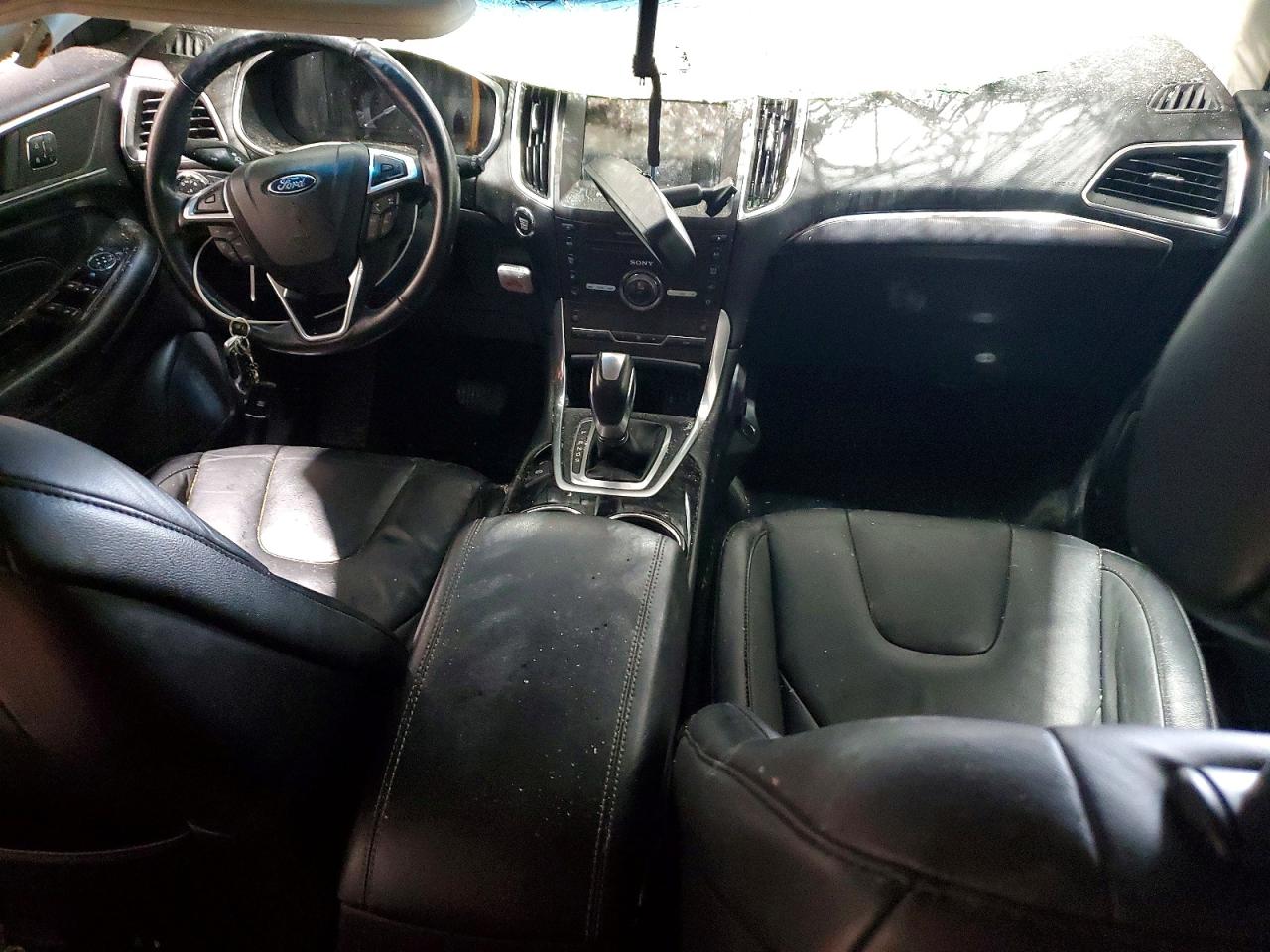 2015 Ford Edge Titanium Black vin: 2FMTK4K94FBB10112