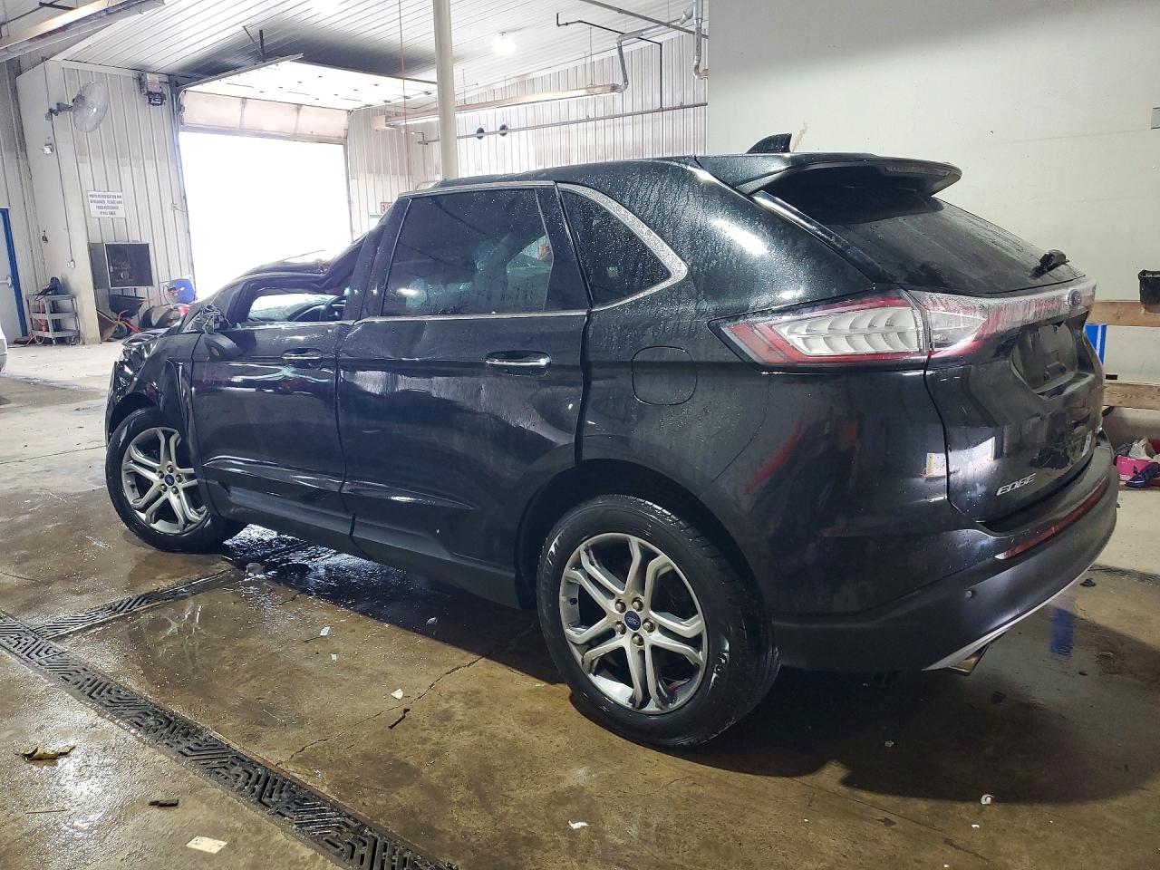 2015 Ford Edge Titanium Black vin: 2FMTK4K94FBB10112