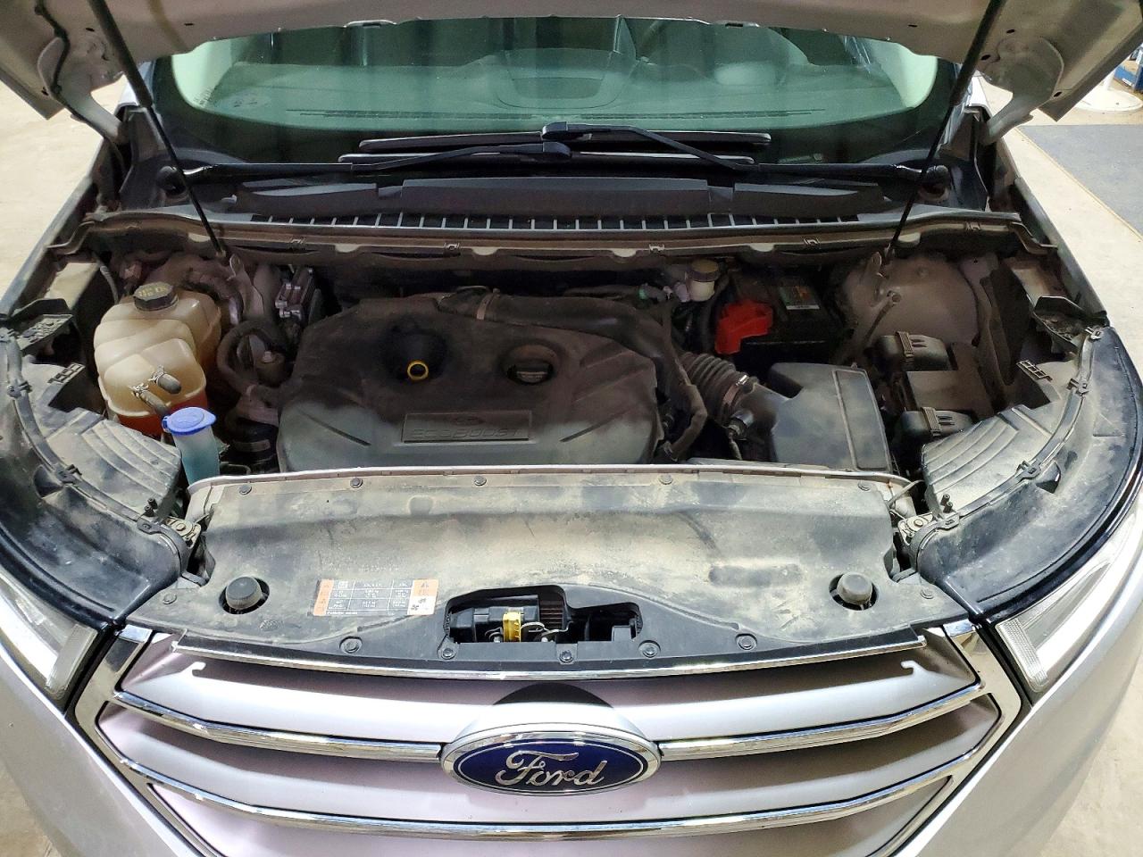 2015 Ford Edge Titanium Silver vin: 2FMTK4K94FBB22065