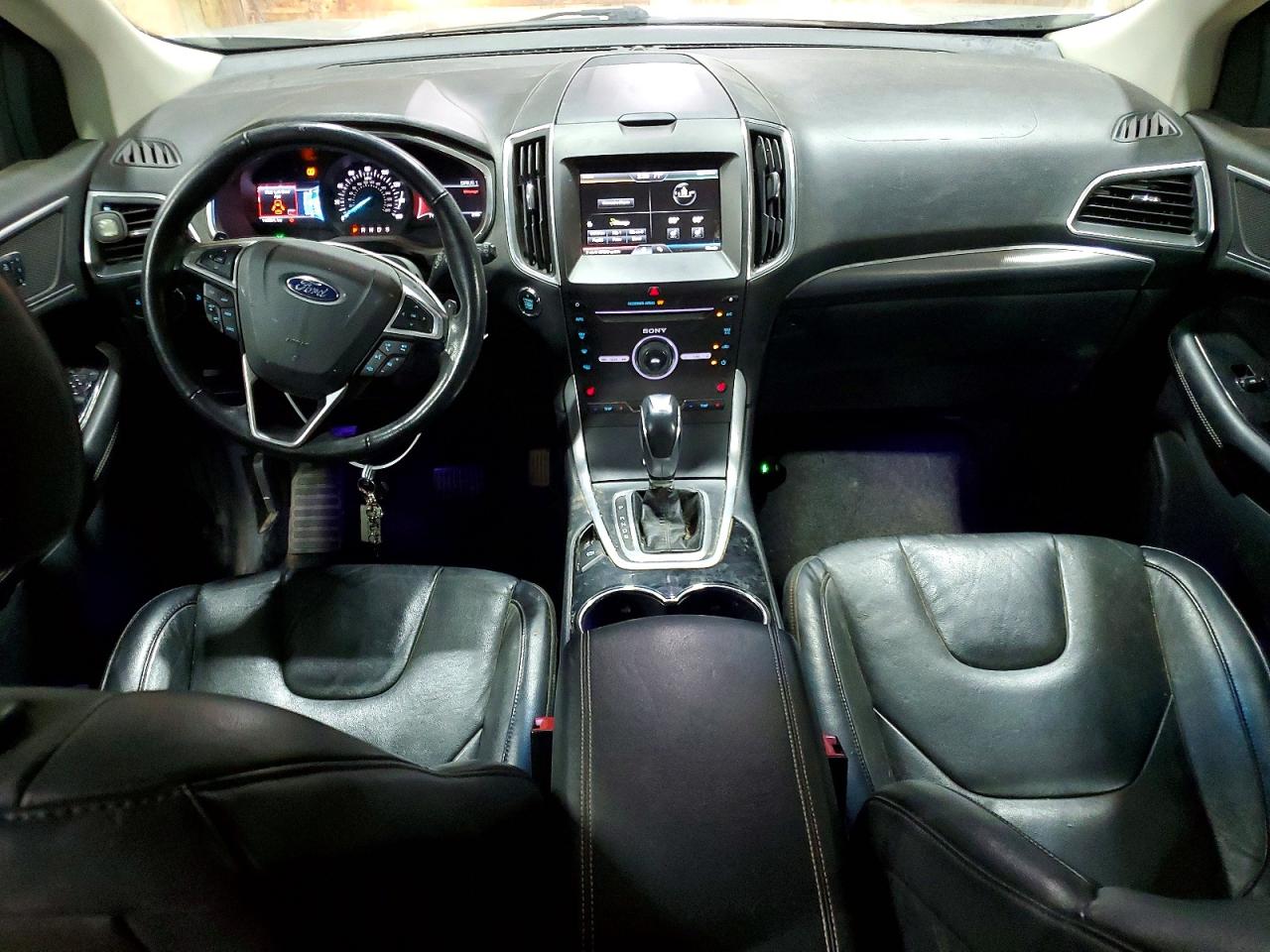 2015 Ford Edge Titanium Silver vin: 2FMTK4K94FBB22065