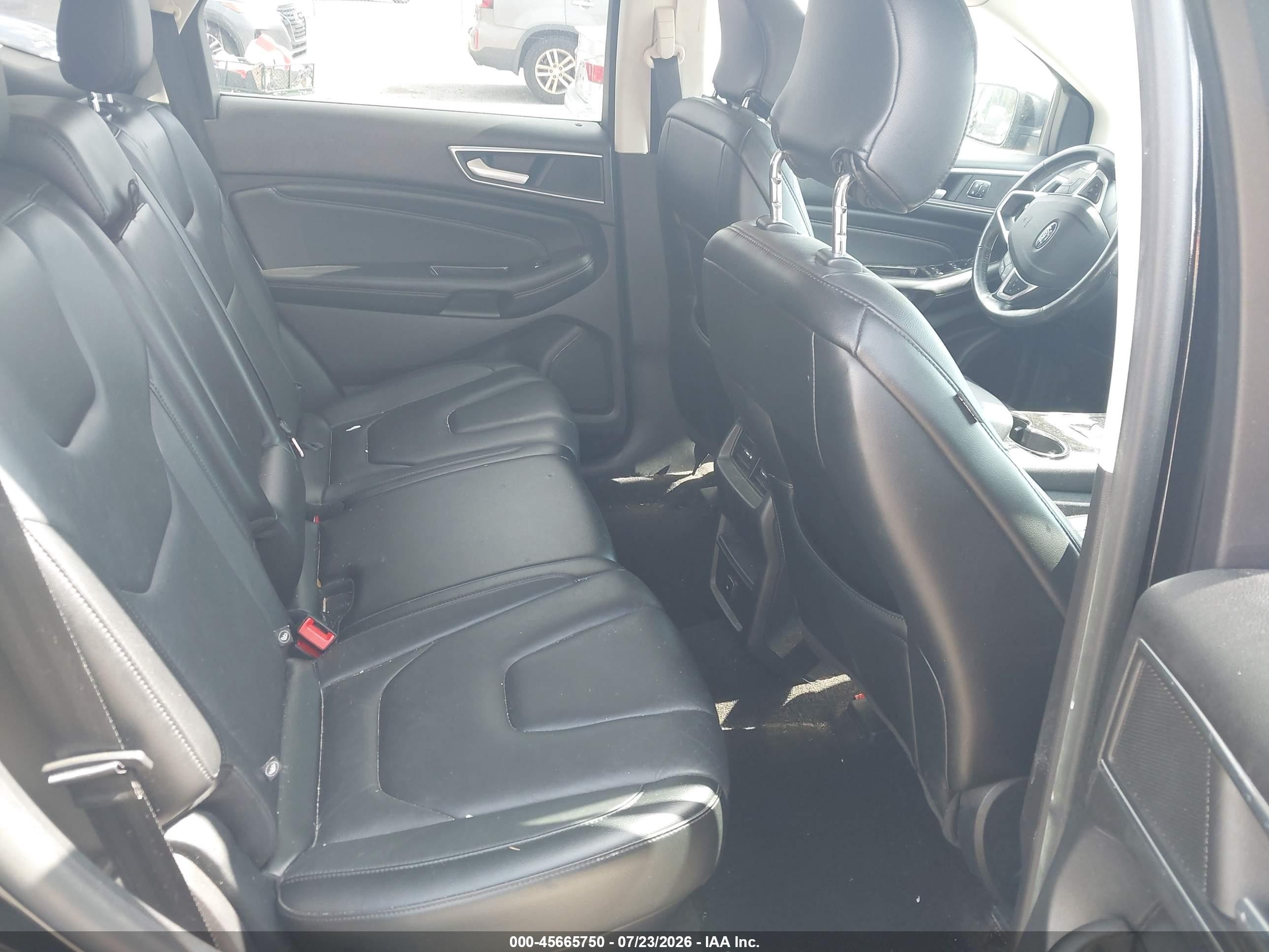 2015 Ford Edge Titanium Black vin: 2FMTK4K94FBB47970