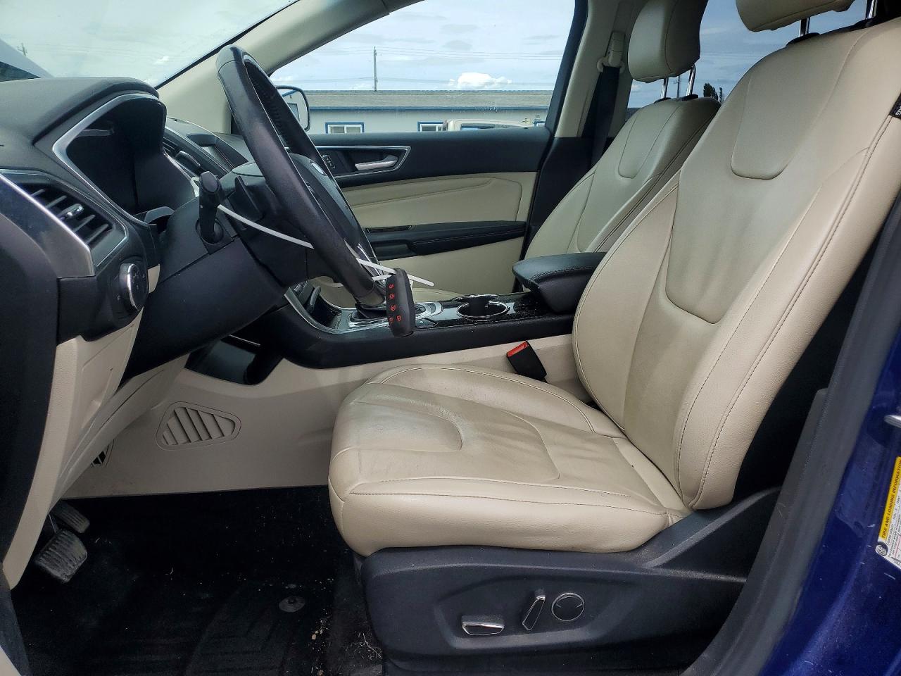 2015 Ford Edge Titanium Blue vin: 2FMTK4K95FBB43197