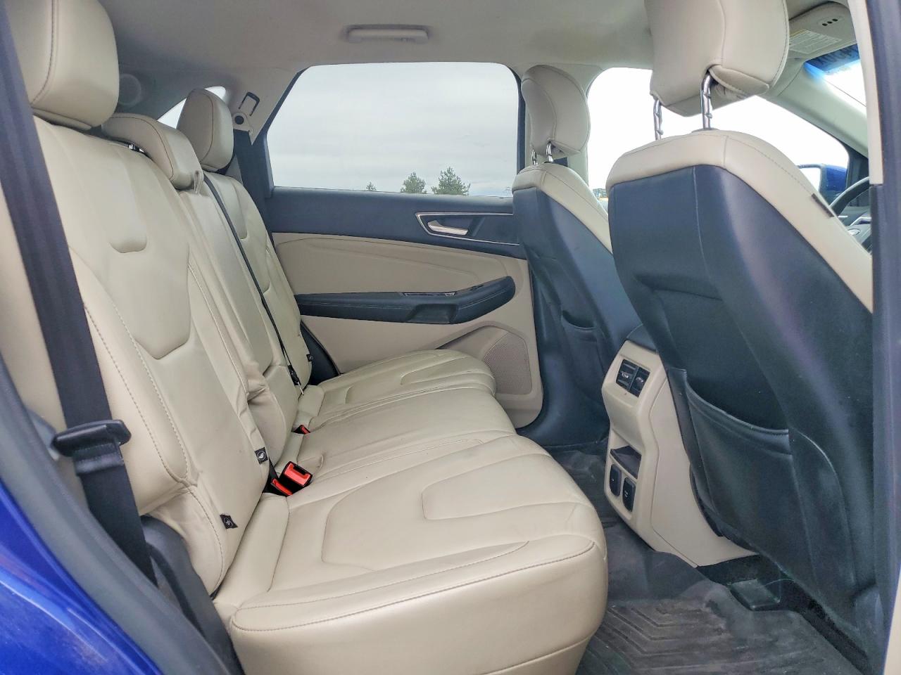 2015 Ford Edge Titanium Blue vin: 2FMTK4K95FBB43197