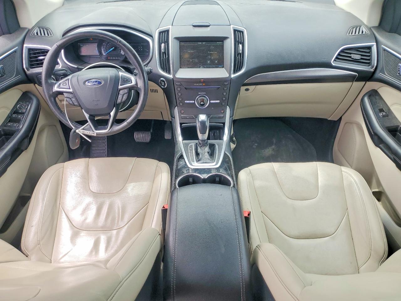 2015 Ford Edge Titanium Blue vin: 2FMTK4K95FBB43197