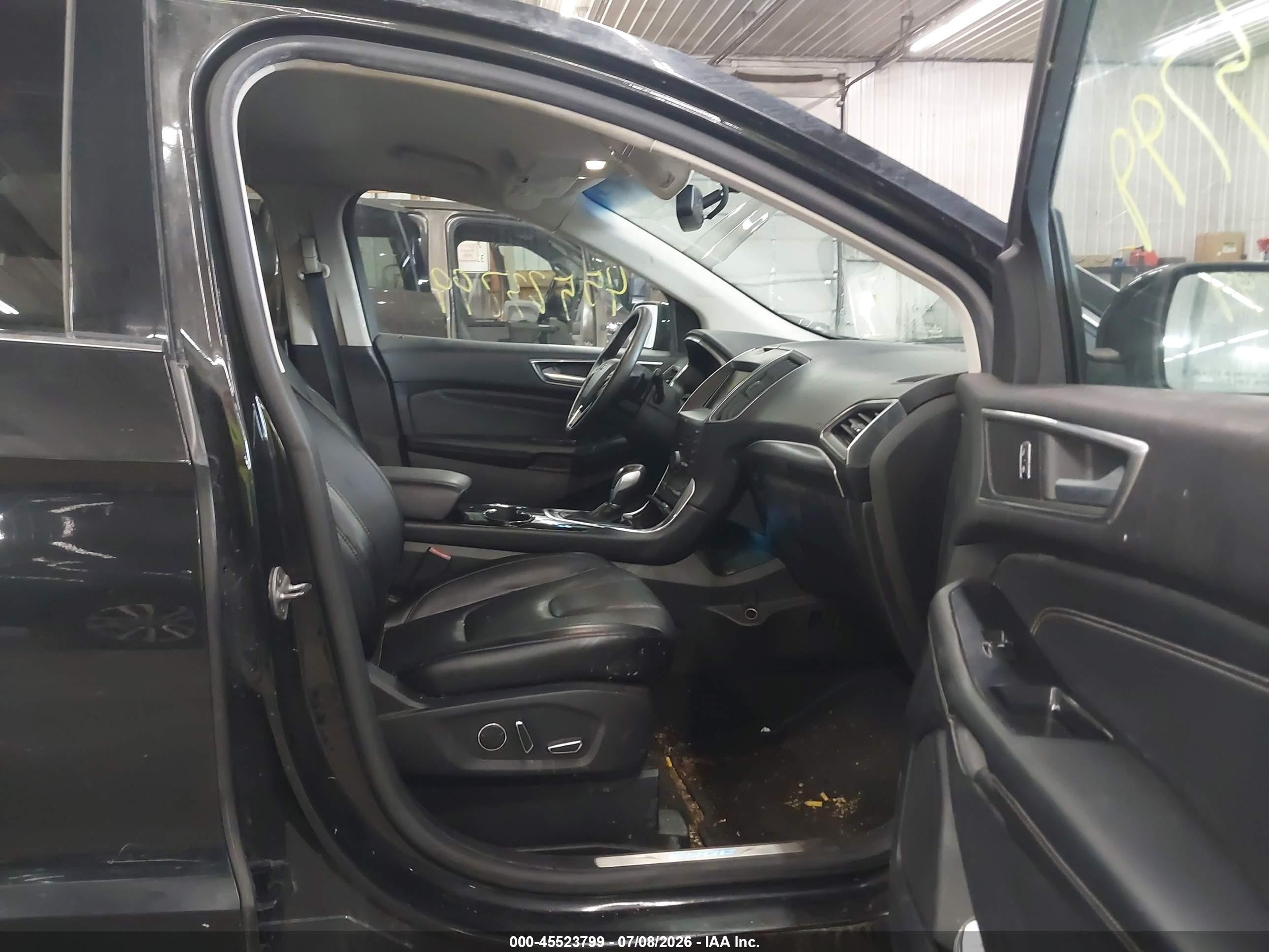 2015 Ford Edge Titanium Black vin: 2FMTK4K96FBB10113
